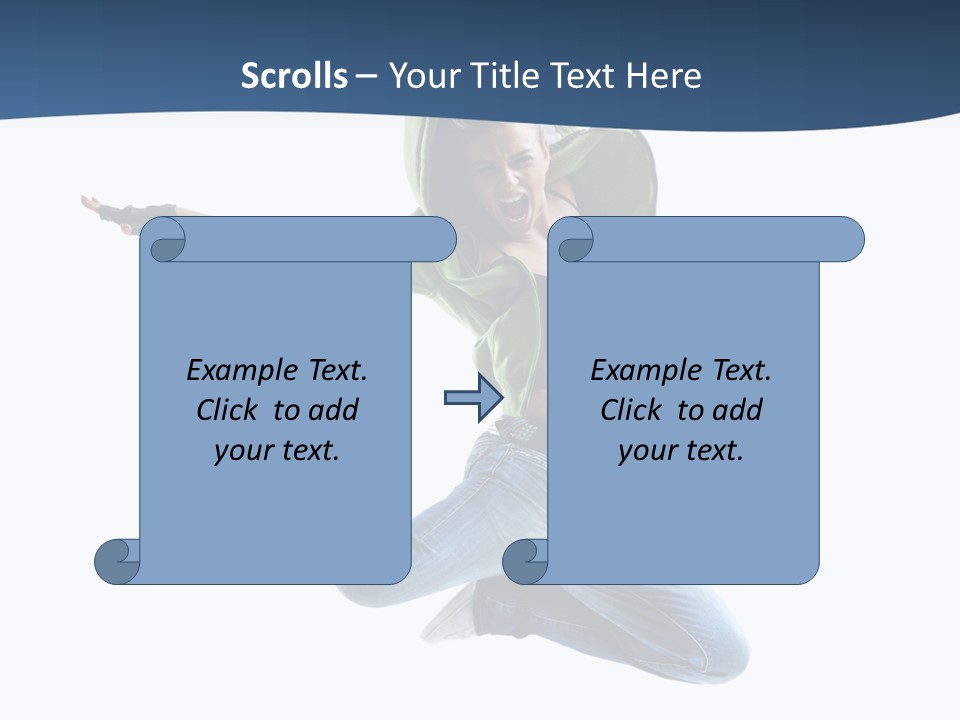 Young Grace Elegance PowerPoint Template
