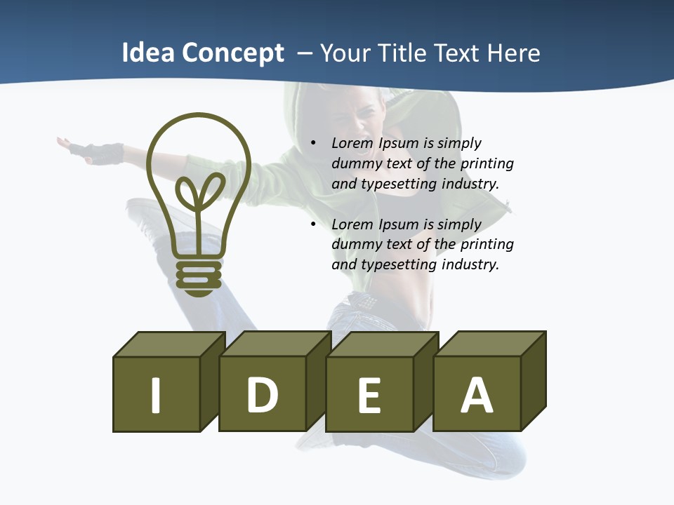 Young Grace Elegance PowerPoint Template