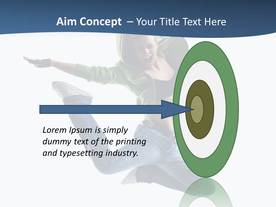 Young Grace Elegance PowerPoint Template