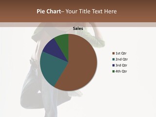 Hip Hop Girl Vertical PowerPoint Template