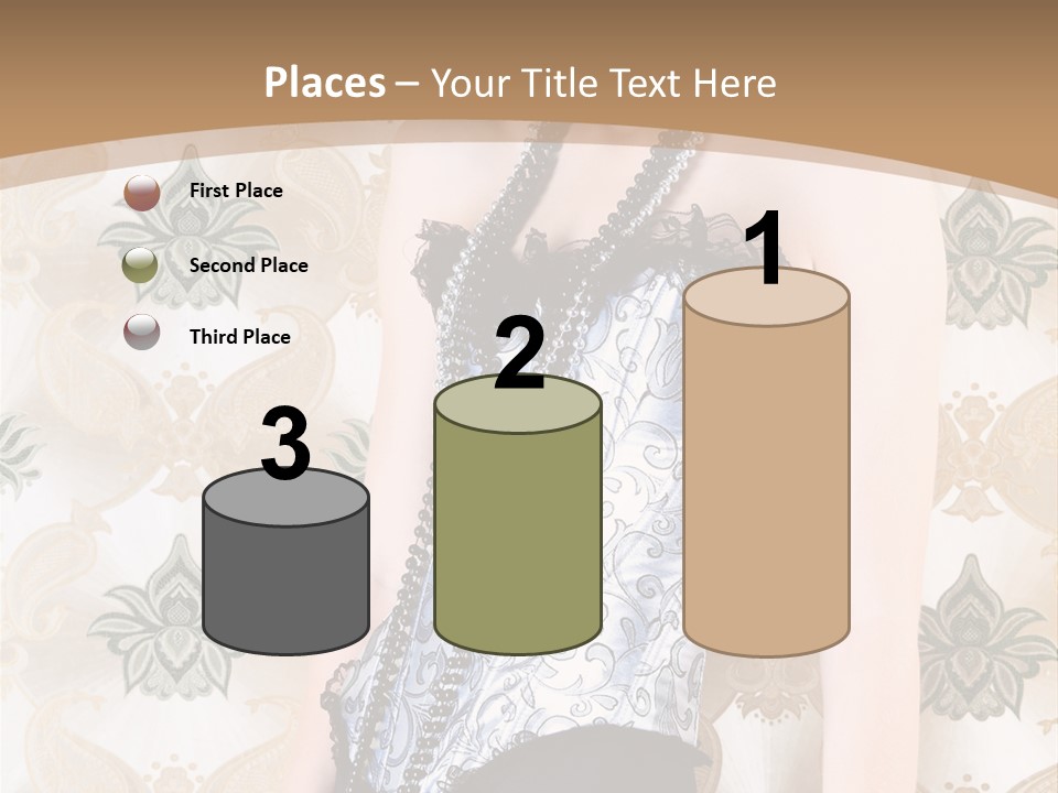 Beauty Ornament Sensual PowerPoint Template