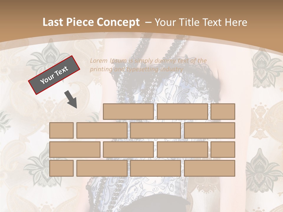 Beauty Ornament Sensual PowerPoint Template