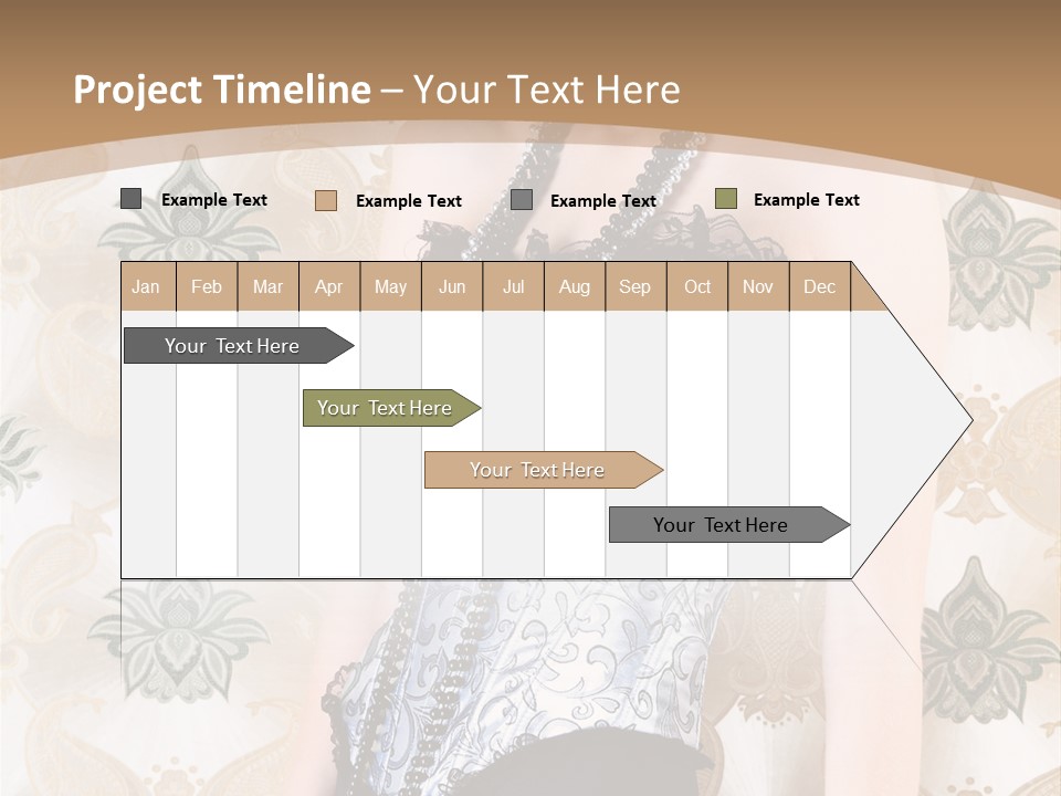 Beauty Ornament Sensual PowerPoint Template