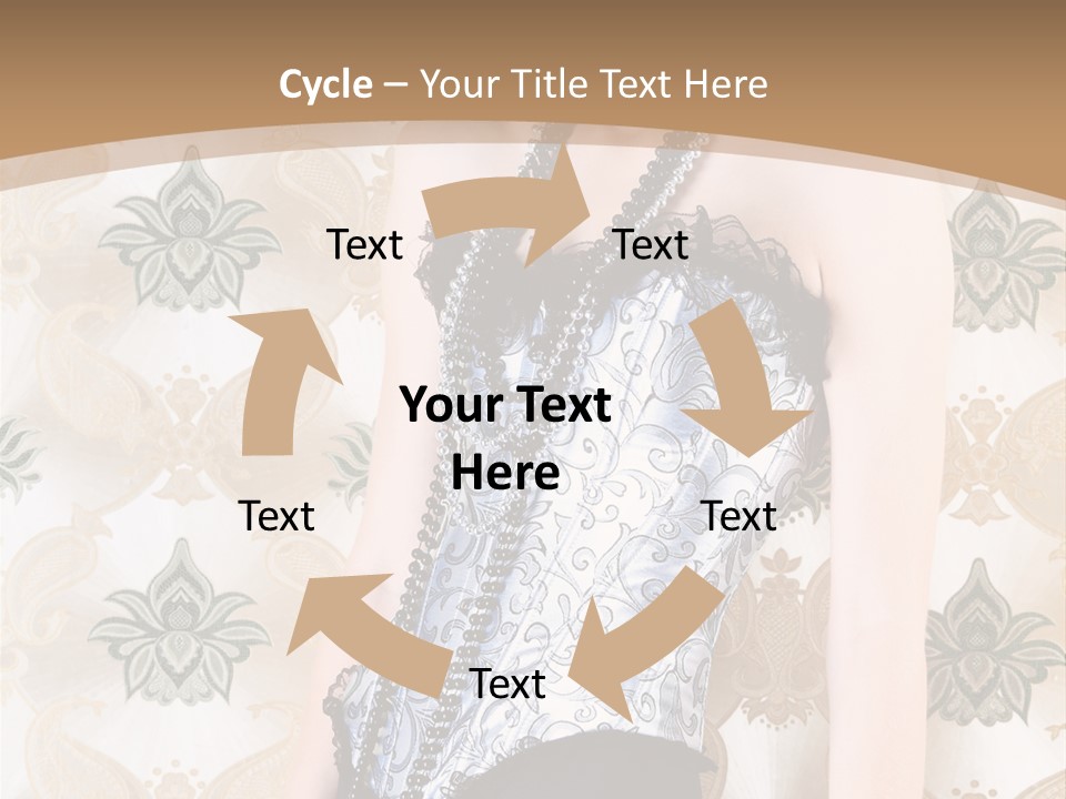 Beauty Ornament Sensual PowerPoint Template