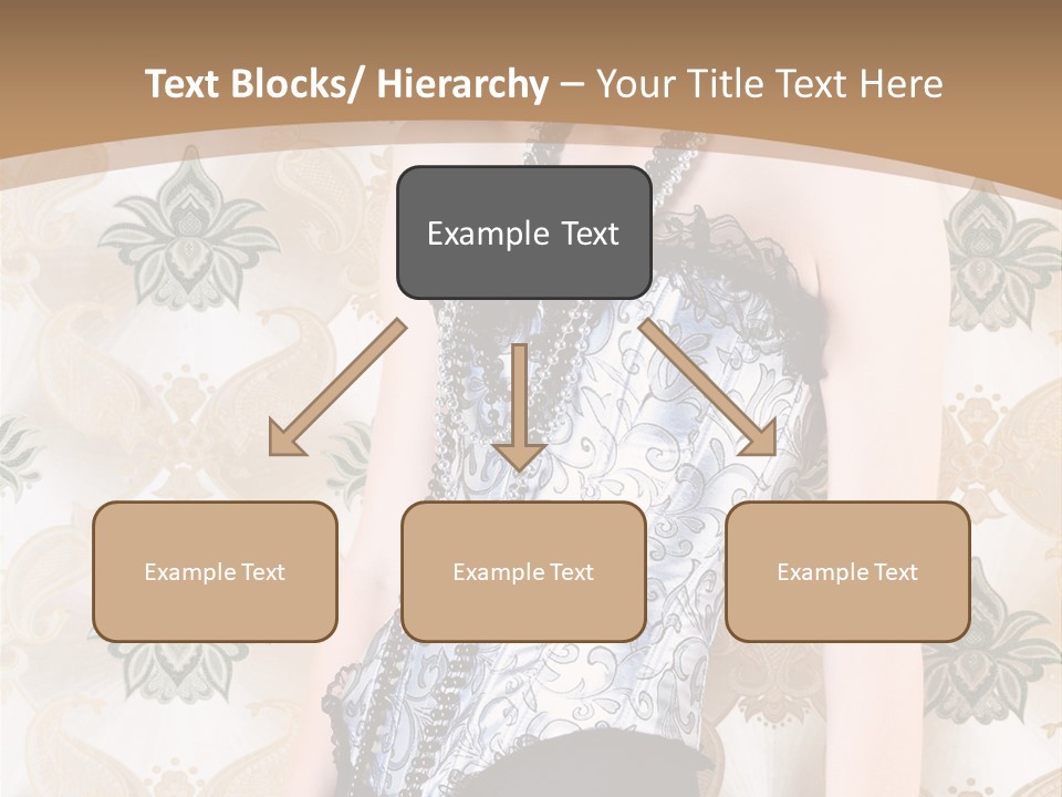 Beauty Ornament Sensual PowerPoint Template