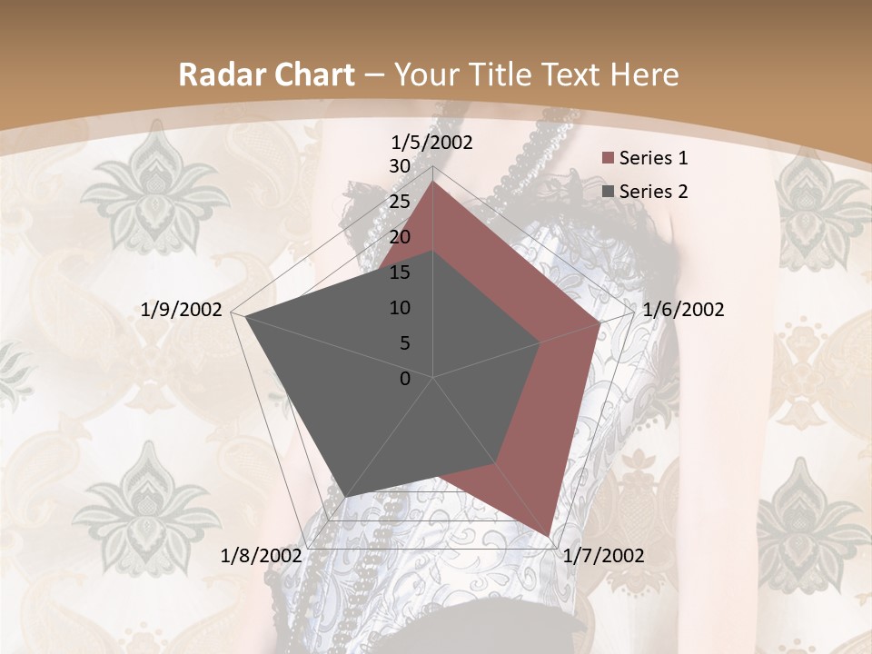 Beauty Ornament Sensual PowerPoint Template