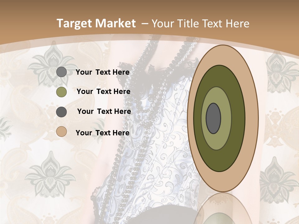 Beauty Ornament Sensual PowerPoint Template