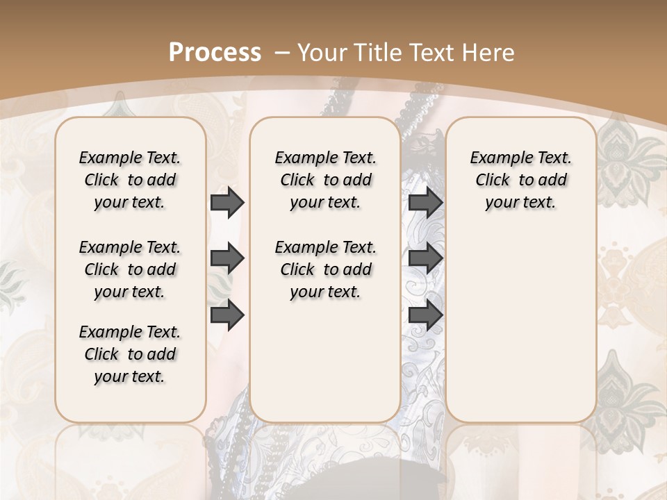 Beauty Ornament Sensual PowerPoint Template