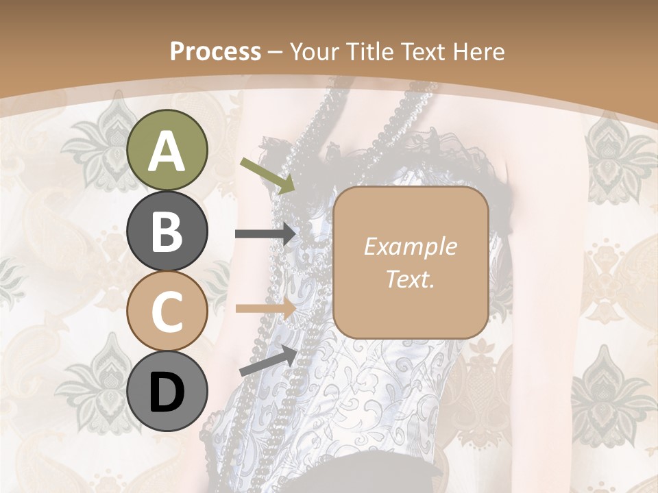 Beauty Ornament Sensual PowerPoint Template