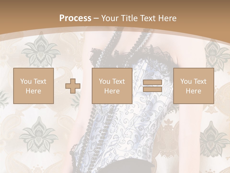 Beauty Ornament Sensual PowerPoint Template
