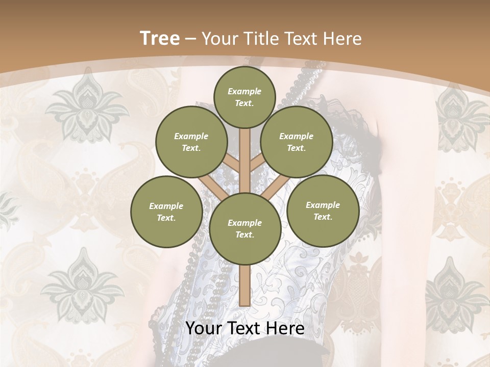 Beauty Ornament Sensual PowerPoint Template