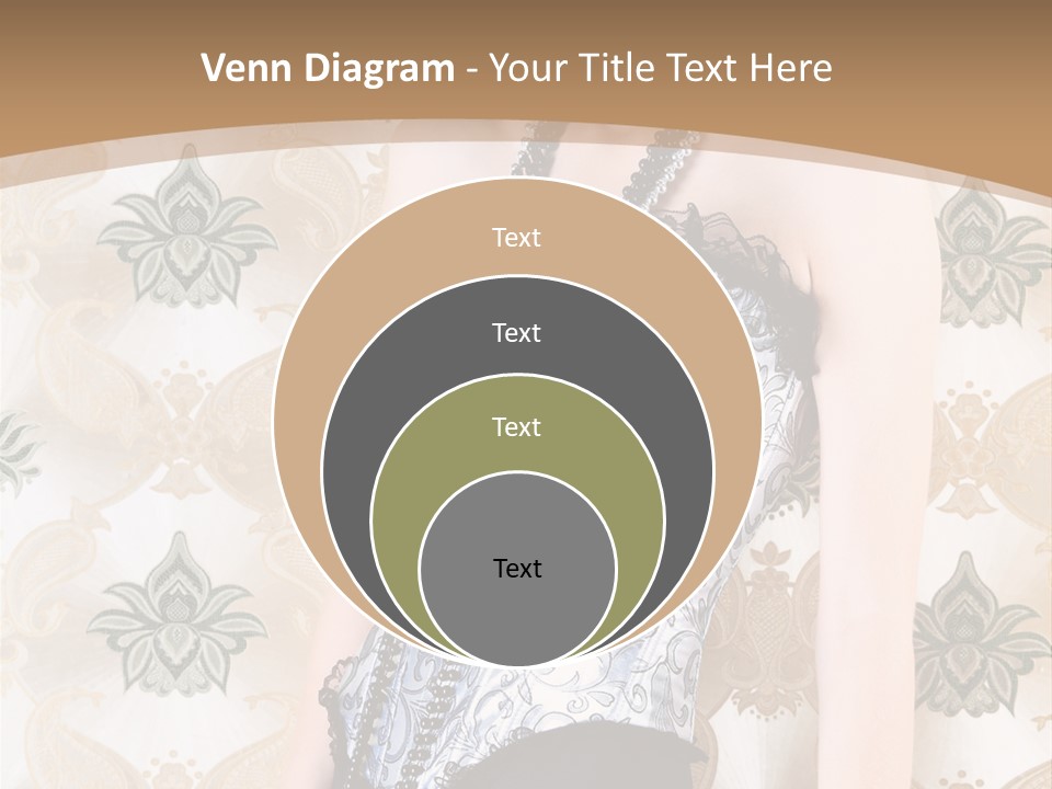 Beauty Ornament Sensual PowerPoint Template