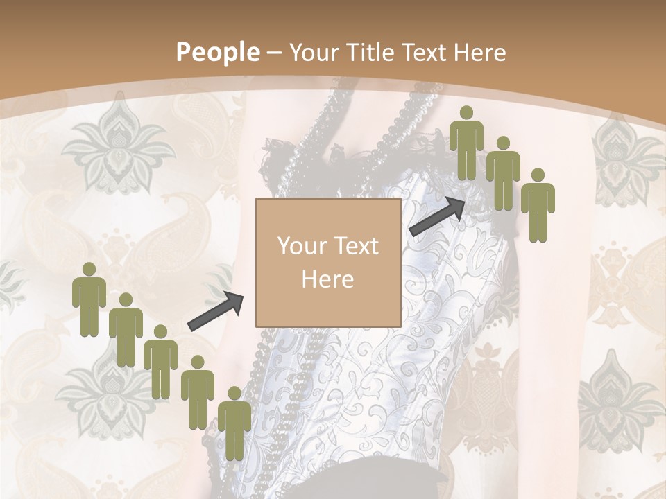 Beauty Ornament Sensual PowerPoint Template