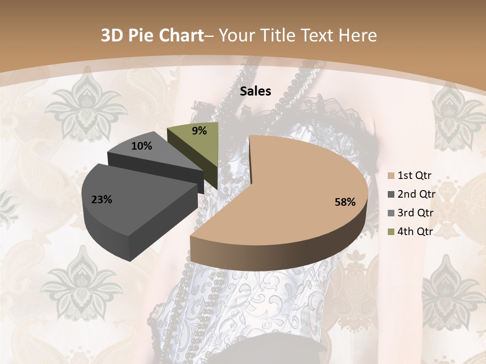 Beauty Ornament Sensual PowerPoint Template
