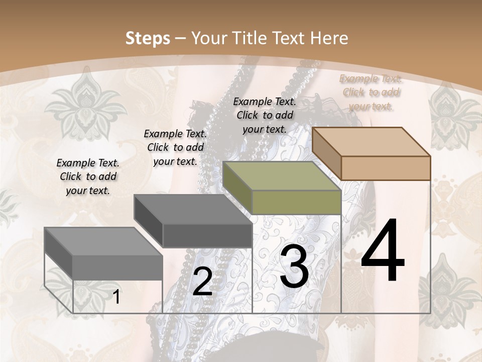 Beauty Ornament Sensual PowerPoint Template