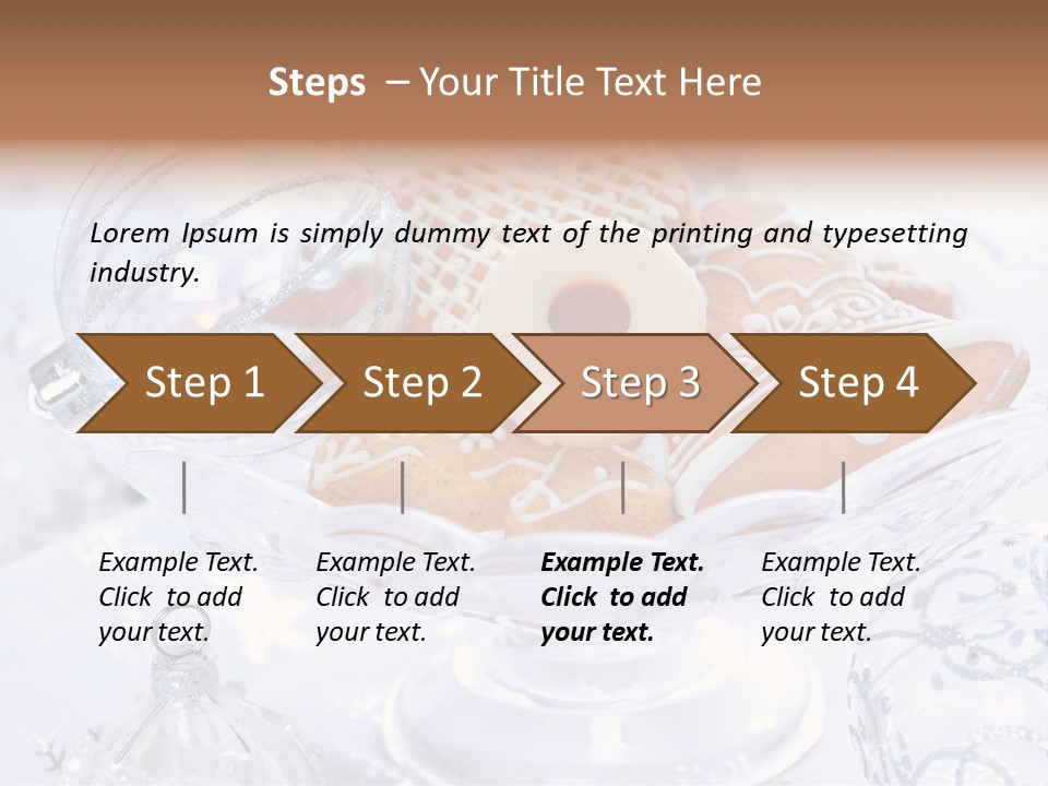 Cake Taste Decoration PowerPoint Template