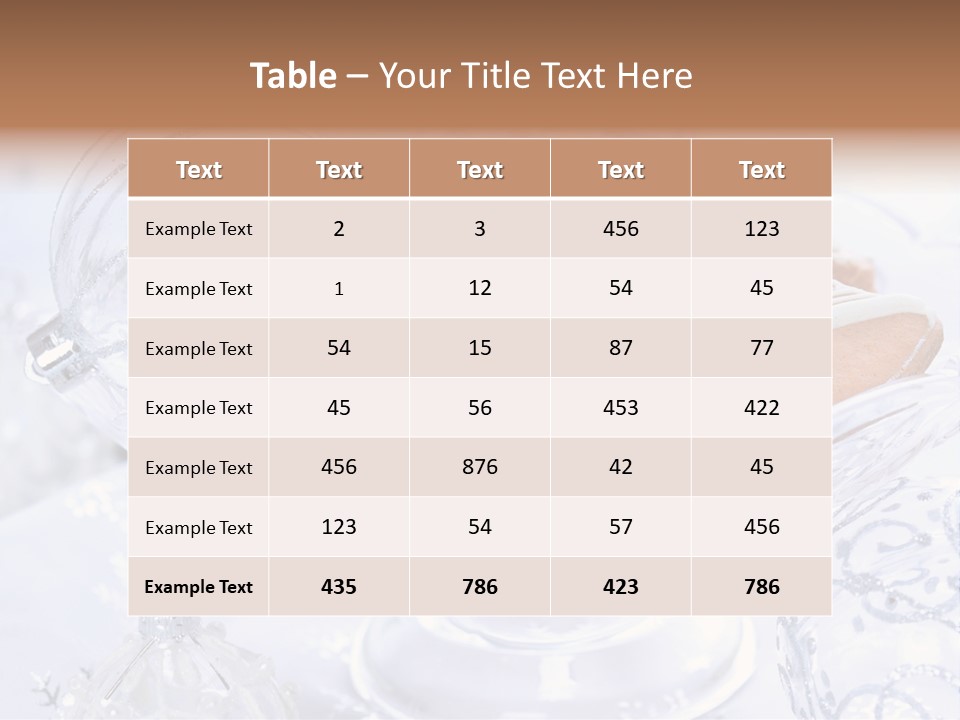Cake Taste Decoration PowerPoint Template
