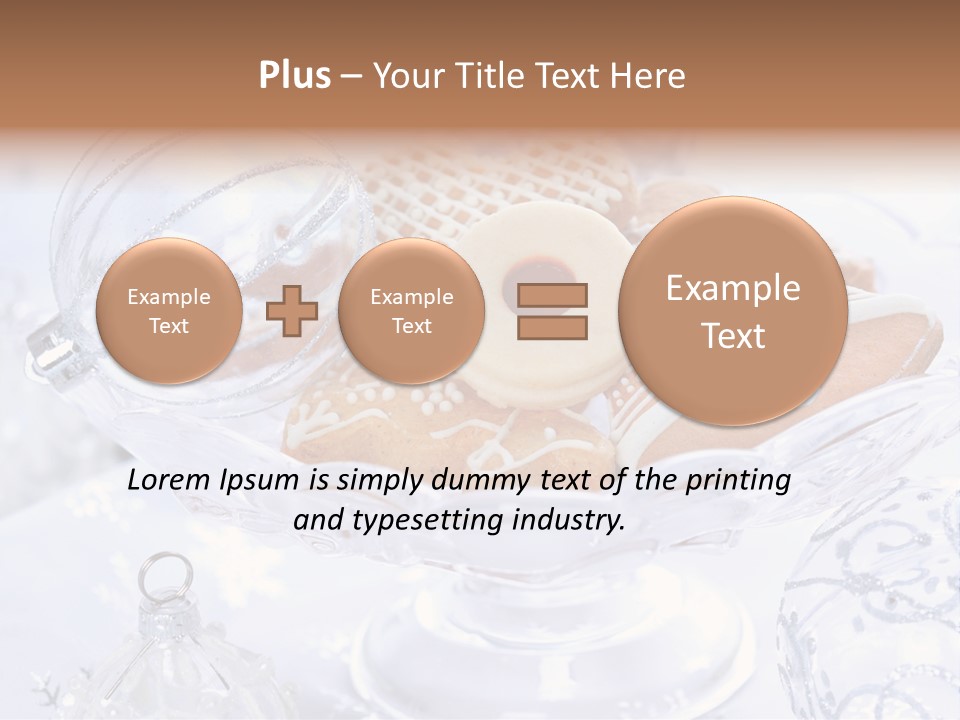 Cake Taste Decoration PowerPoint Template