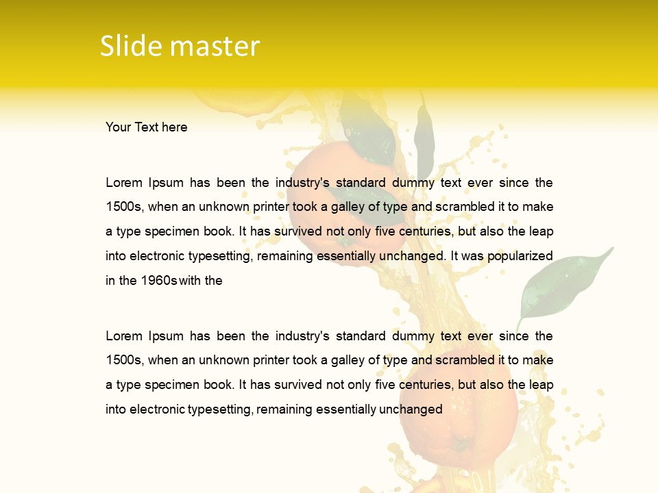 Drop Health Motion PowerPoint Template