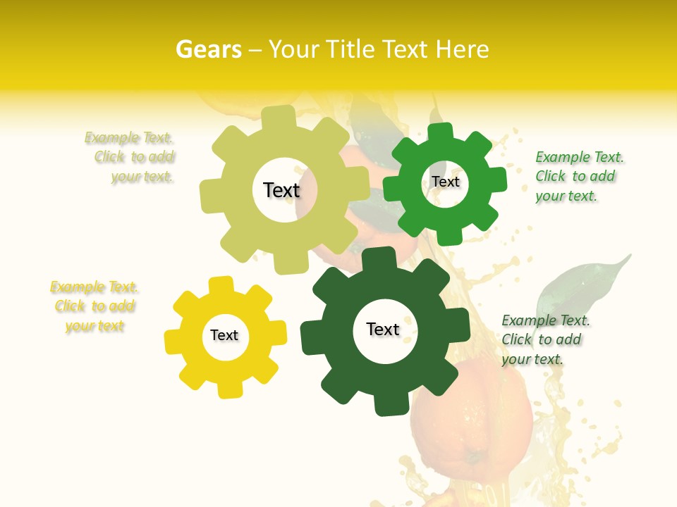 Drop Health Motion PowerPoint Template