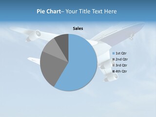 Aeroplane Sunny Turbulence PowerPoint Template