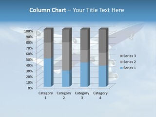 Aeroplane Sunny Turbulence PowerPoint Template