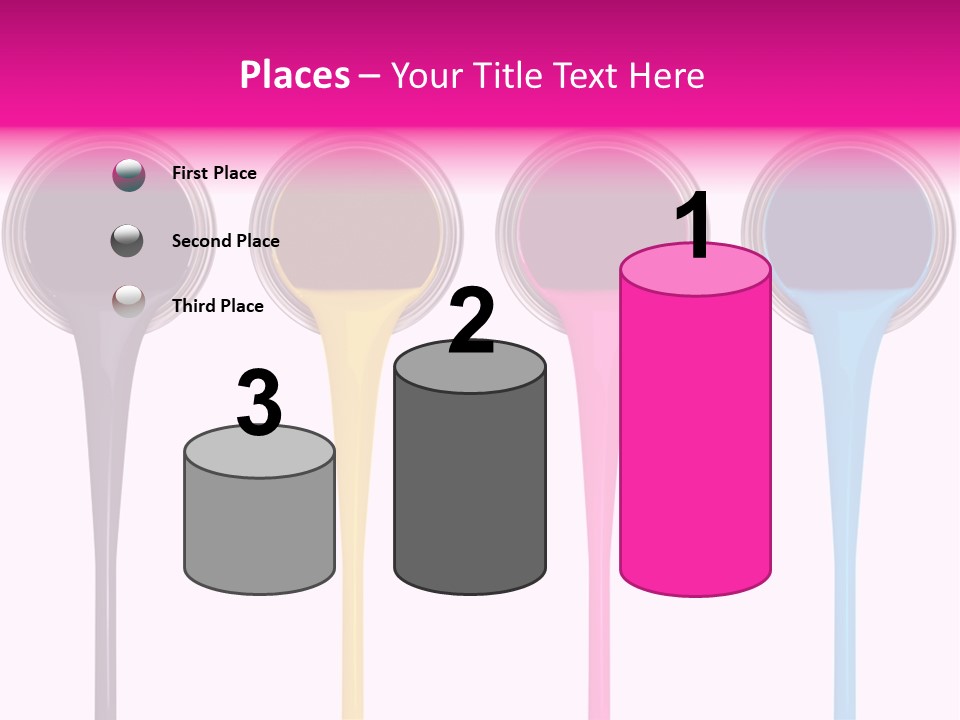 Black Isolated Liquid PowerPoint Template