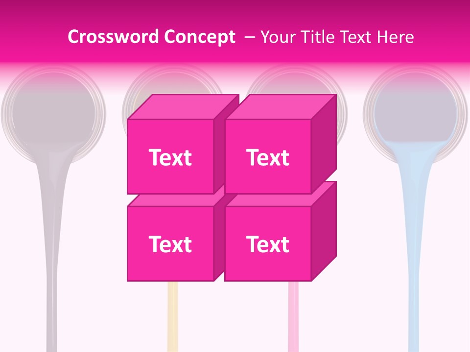 Black Isolated Liquid PowerPoint Template