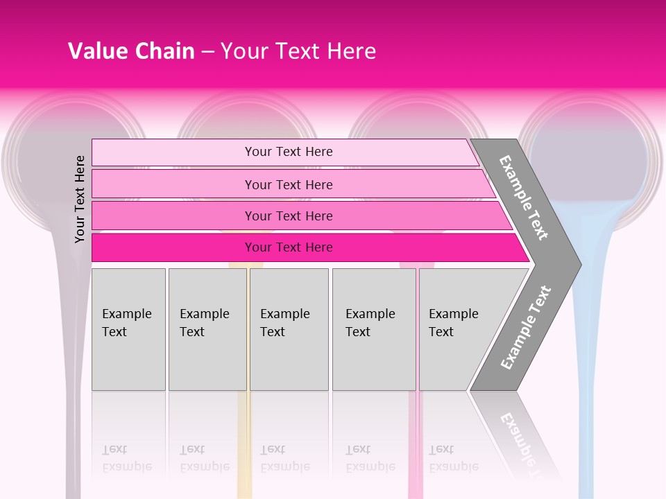Black Isolated Liquid PowerPoint Template