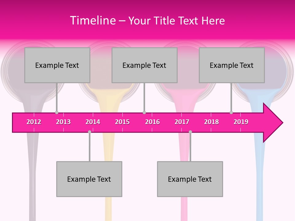 Black Isolated Liquid PowerPoint Template