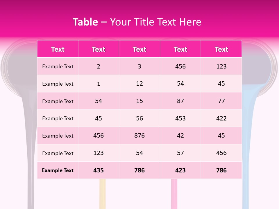 Black Isolated Liquid PowerPoint Template