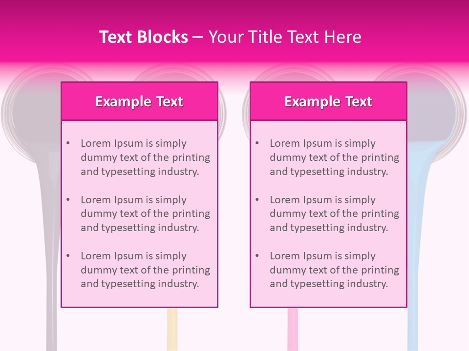 Black Isolated Liquid PowerPoint Template