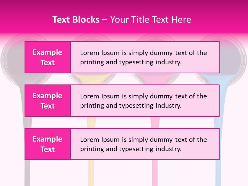 Black Isolated Liquid PowerPoint Template