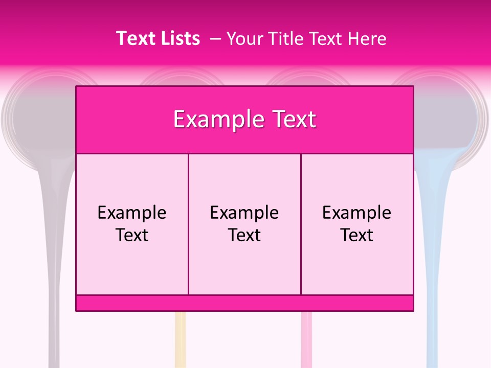 Black Isolated Liquid PowerPoint Template