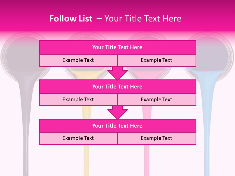 Black Isolated Liquid PowerPoint Template