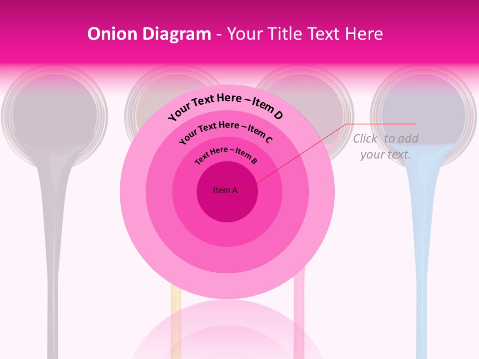 Black Isolated Liquid PowerPoint Template