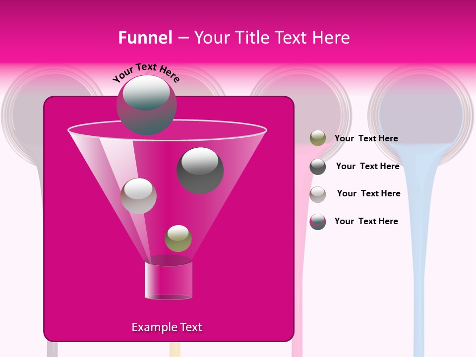 Black Isolated Liquid PowerPoint Template