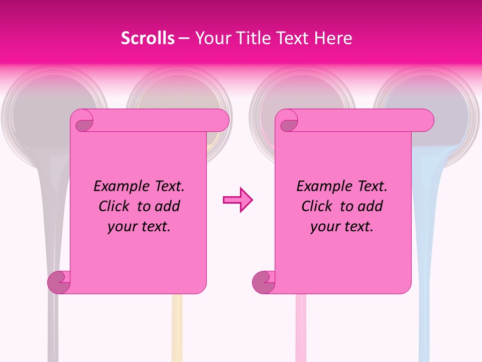 Black Isolated Liquid PowerPoint Template