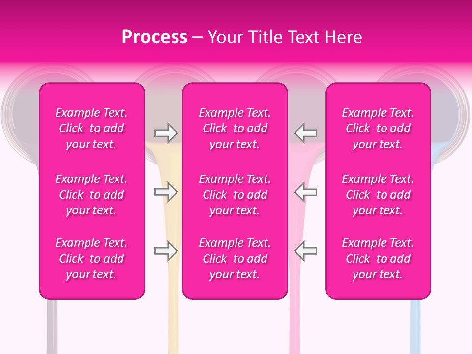 Black Isolated Liquid PowerPoint Template