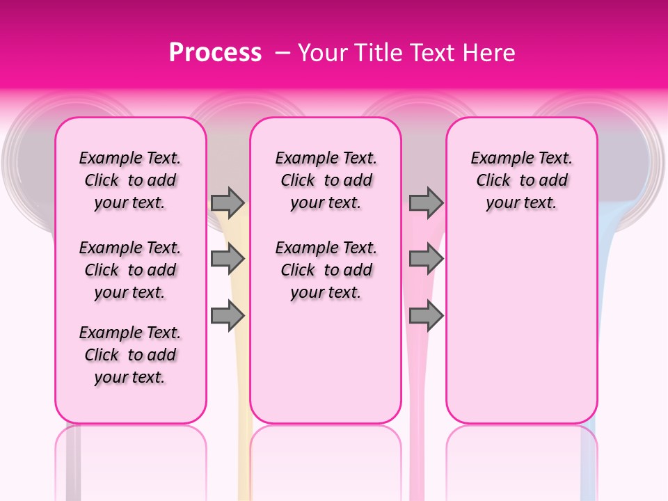 Black Isolated Liquid PowerPoint Template