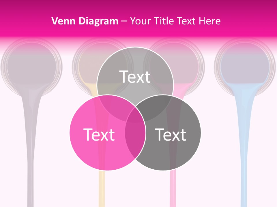 Black Isolated Liquid PowerPoint Template