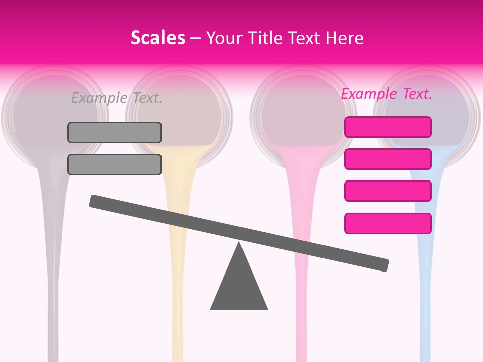 Black Isolated Liquid PowerPoint Template