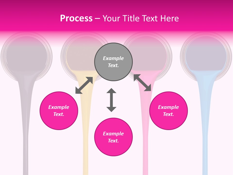 Black Isolated Liquid PowerPoint Template