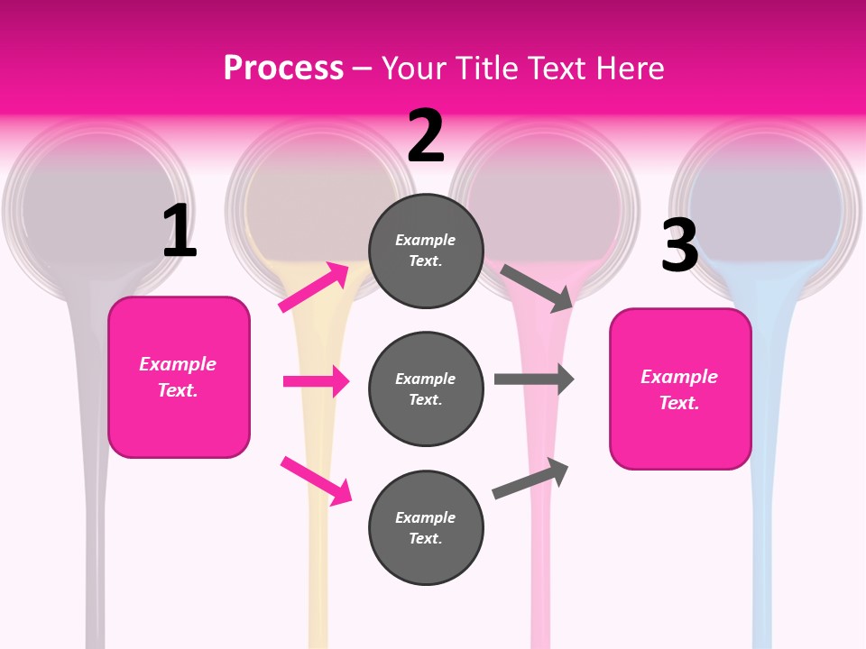 Black Isolated Liquid PowerPoint Template