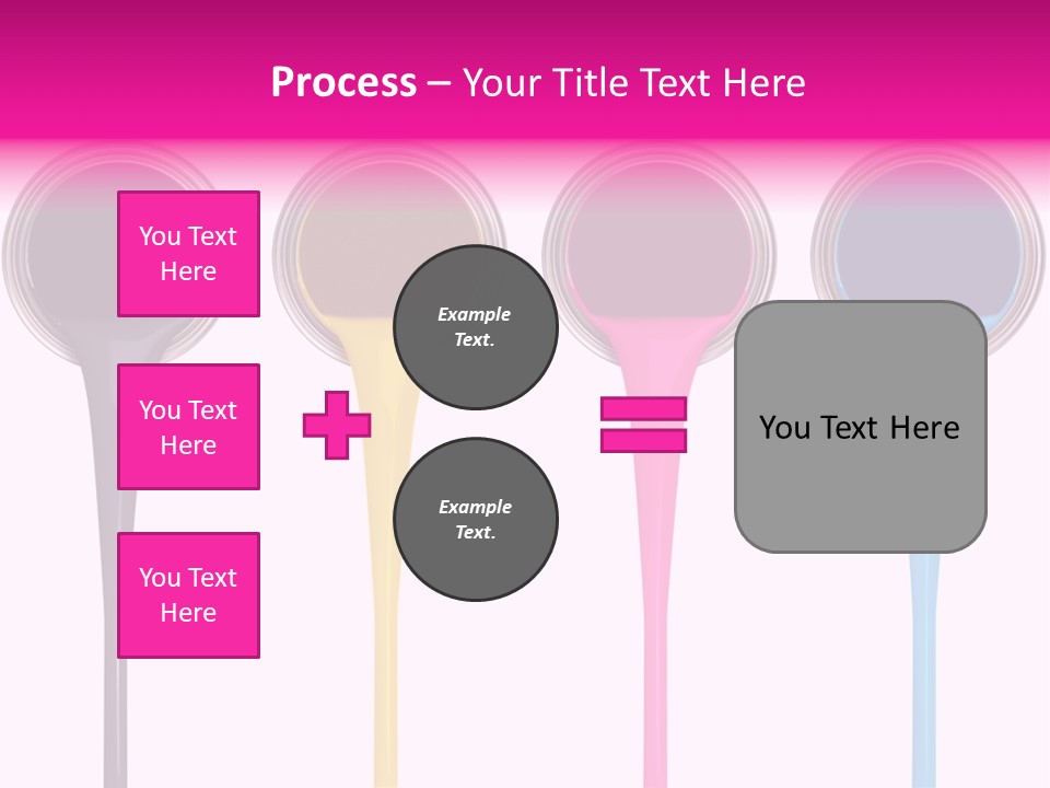 Black Isolated Liquid PowerPoint Template