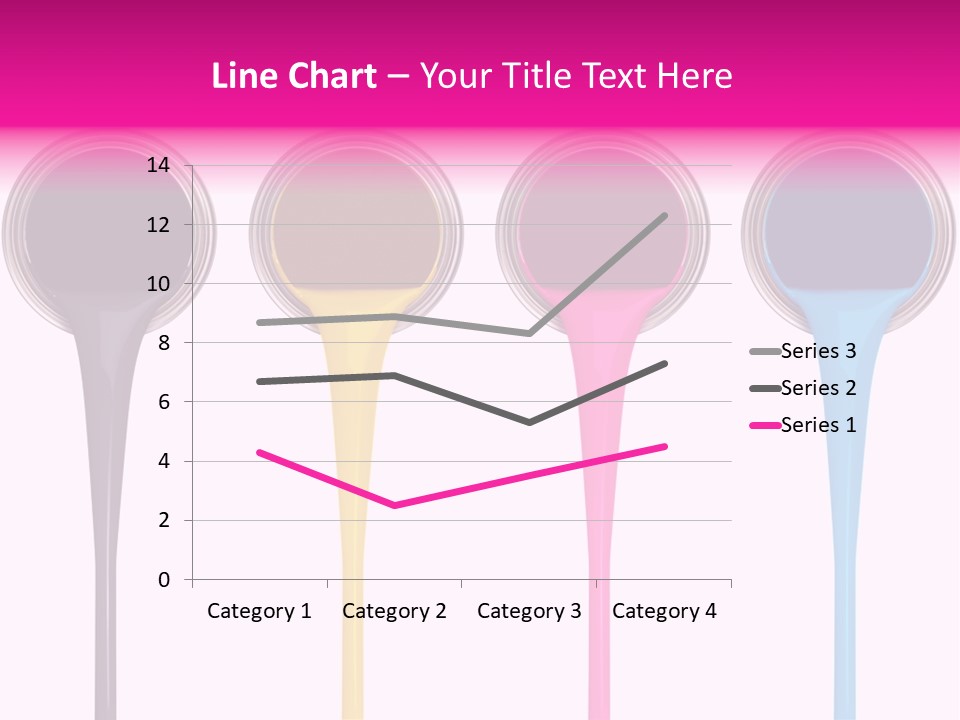 Black Isolated Liquid PowerPoint Template