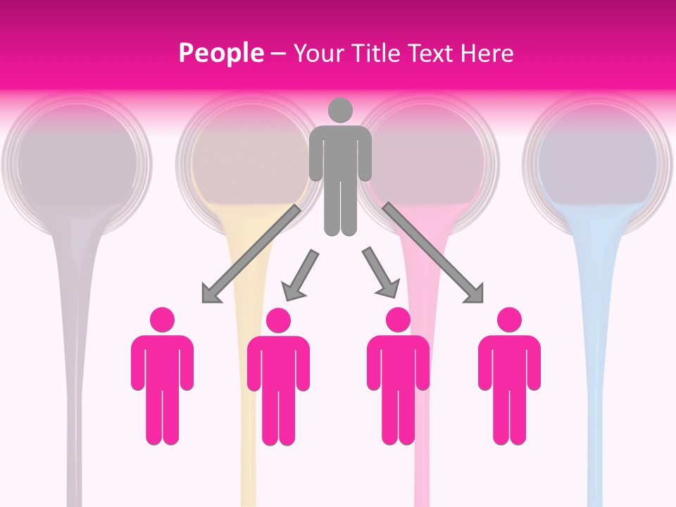 Black Isolated Liquid PowerPoint Template