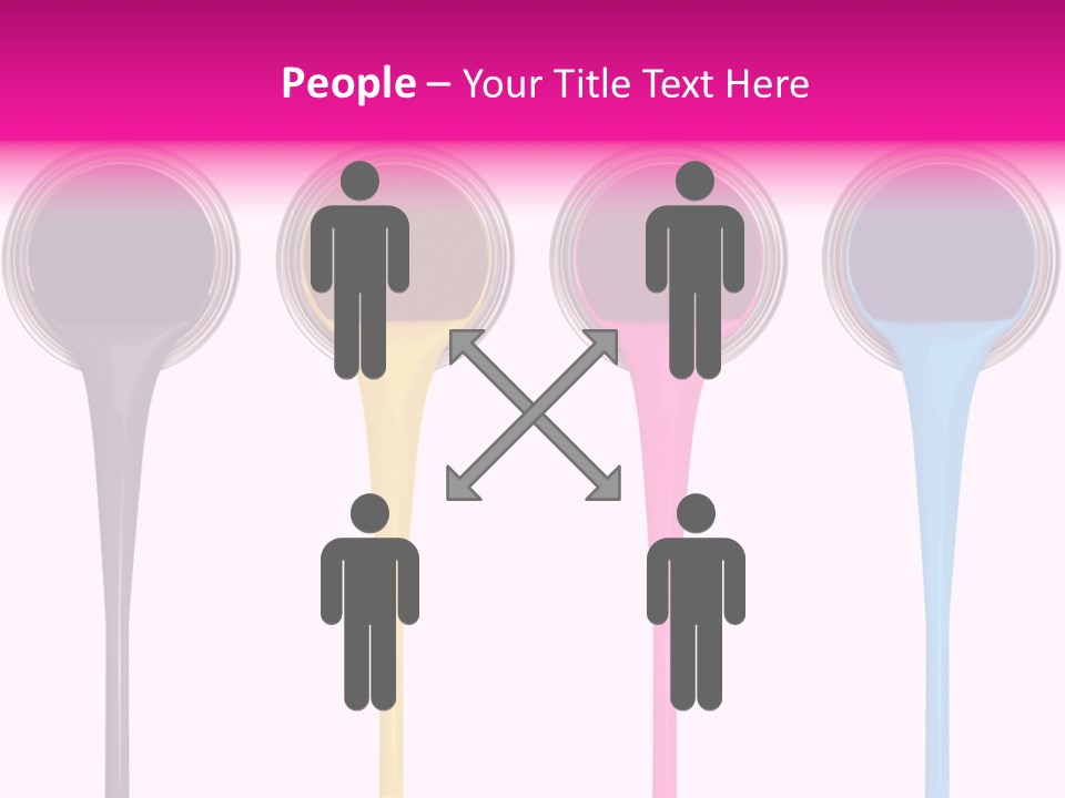 Black Isolated Liquid PowerPoint Template