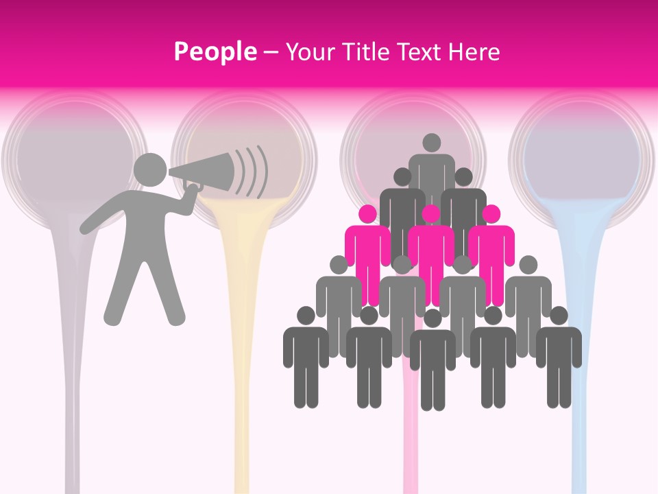 Black Isolated Liquid PowerPoint Template