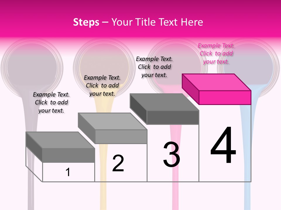 Black Isolated Liquid PowerPoint Template